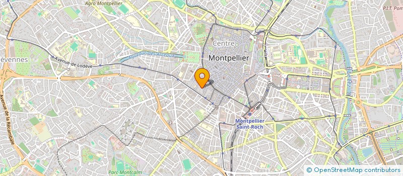 localisation de l'entreprise MONSIEUR WILFRIED MONCEL à MONTPELLIER