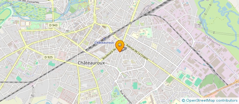 localisation de l'entreprise MONSIEUR WILFRIED MOULINS à CHATEAUROUX