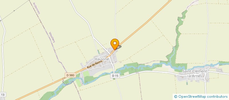 localisation de l'entreprise MONSIEUR WILFRIED MOUNDELY  HAUVINE