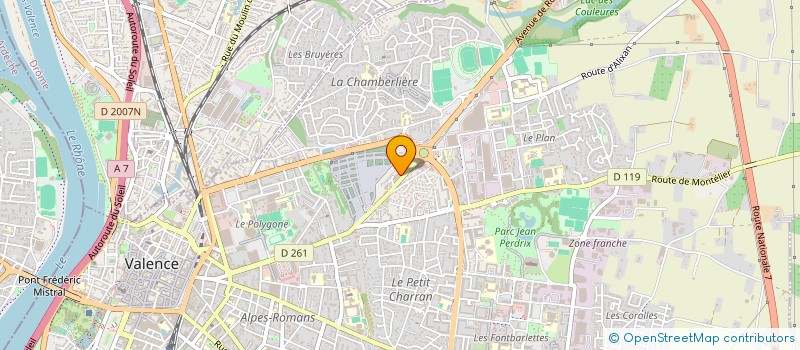 localisation de l'entreprise MONSIEUR WILFRIED NGUIMBOUS  VALENCE