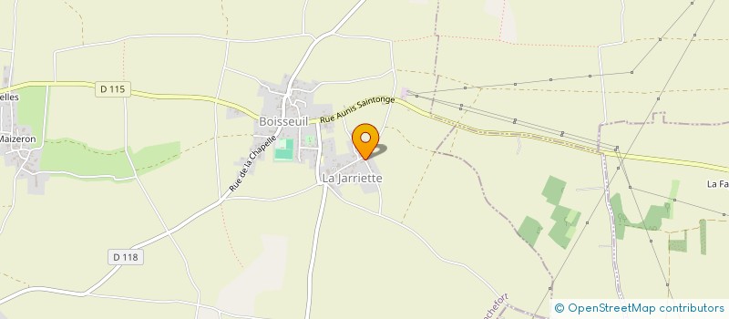 localisation de l'entreprise MONSIEUR WILFRIED NICOLAS  MARSAIS