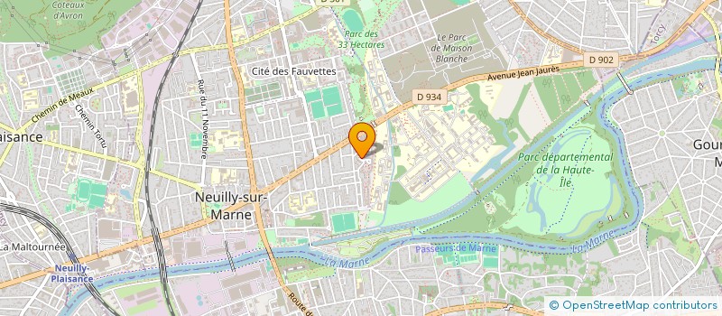 localisation de l'entreprise MONSIEUR WILFRIED OLOA à NEUILLY-SUR-MARNE