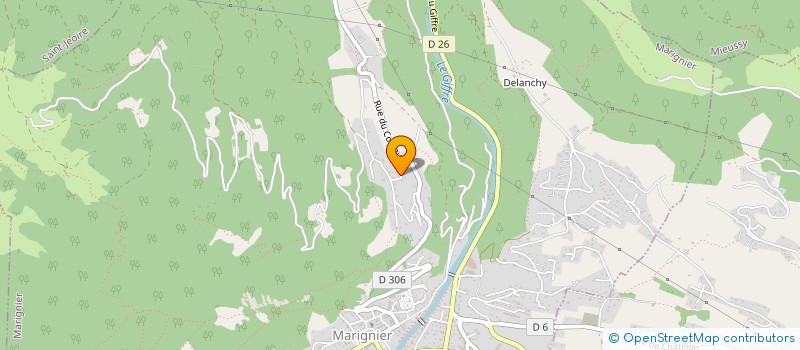 localisation de l'entreprise MONSIEUR WILFRIED PAVILLON  MARIGNIER