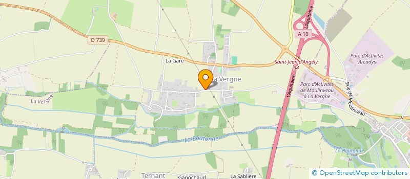 localisation de l'entreprise MONSIEUR WILFRIED PELARD  VARAIZE