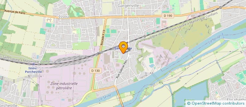 localisation de l'entreprise MONSIEUR WILFRIED PEREIRA  GARGENVILLE