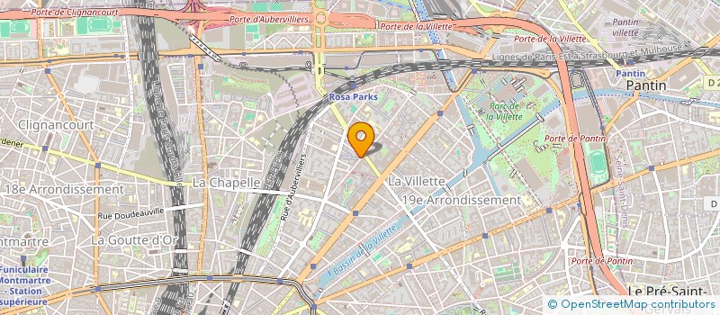 localisation de l'entreprise MONSIEUR WILFRIED POMMARAT  PARIS