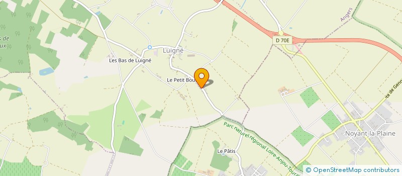 localisation de l'entreprise MONSIEUR WILFRIED RAIMBAUT à BRISSAC LOIRE AUBANCE