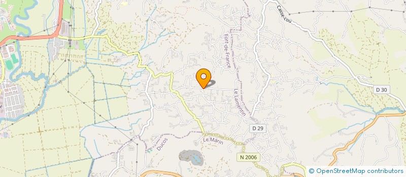 localisation de l'entreprise MONSIEUR WILFRIED RENE  LE LAMENTIN