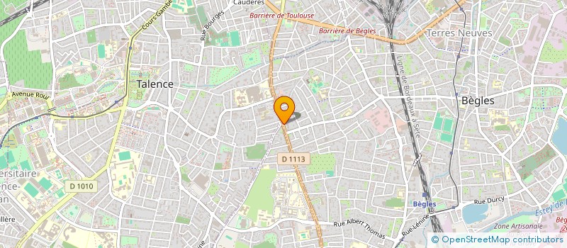 localisation de l'entreprise MONSIEUR WILFRIED RIPPON à BEGLES