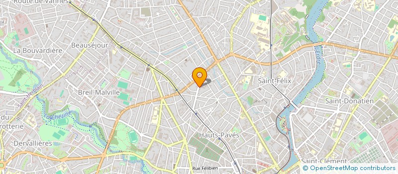 localisation de l'entreprise MONSIEUR WILFRIED ROBERT à NANTES