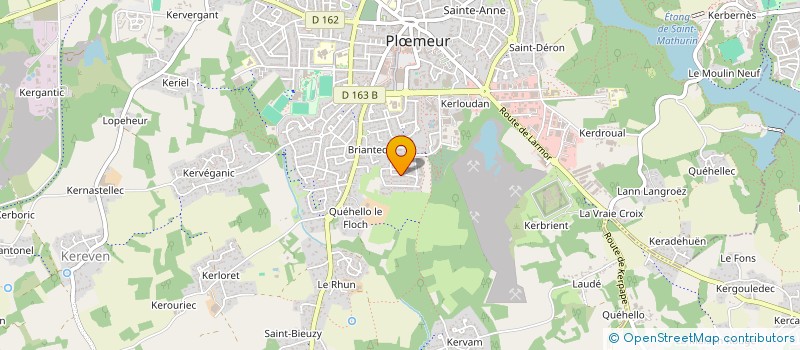 localisation de l'entreprise MONSIEUR WILFRIED ROBINO  PLOEMEUR