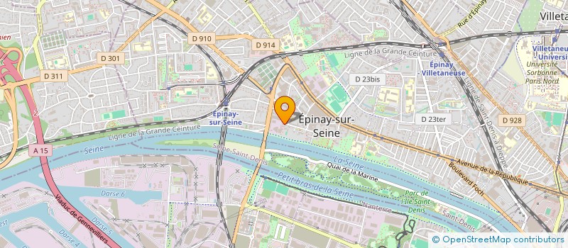localisation de l'entreprise MONSIEUR WILFRIED RODA à EPINAY-SUR-SEINE