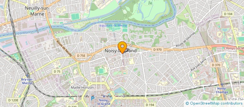 localisation de l'entreprise MONSIEUR WILFRIED ROMAIN à NOISY-LE-GRAND