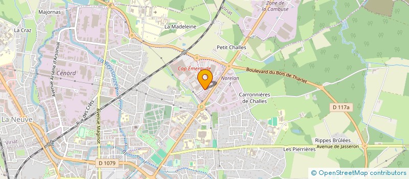 localisation de l'entreprise MONSIEUR WILFRIED ROSSET à BOURG-EN-BRESSE
