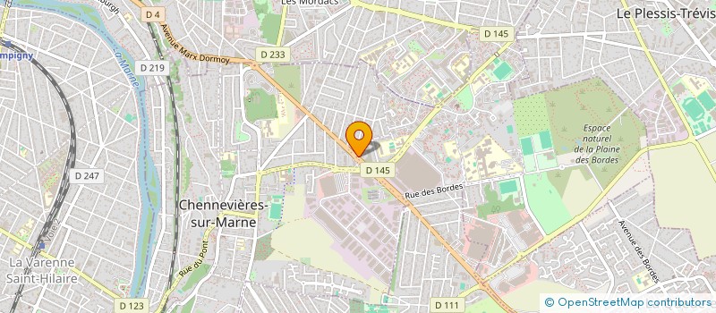 localisation de l'entreprise MONSIEUR WILFRIED SANON  CHENNEVIERES-SUR-MARNE