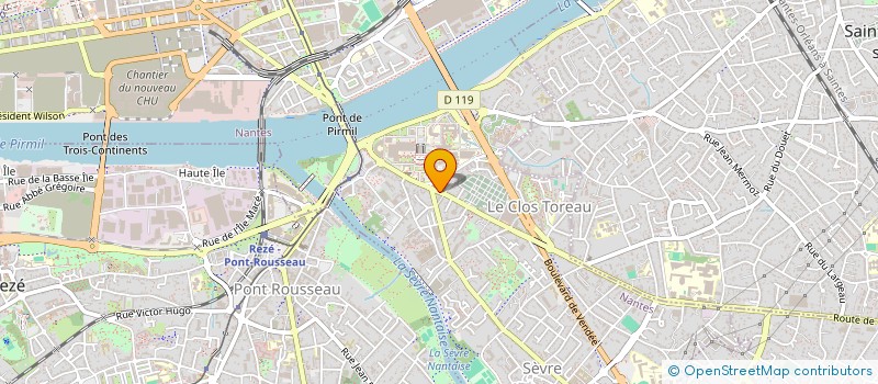 localisation de l'entreprise MONSIEUR WILFRIED SAUQUET  NANTES