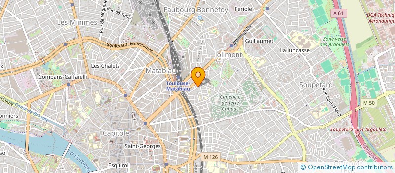 localisation de l'entreprise MONSIEUR WILFRIED SCHAMBOURG  TOULOUSE