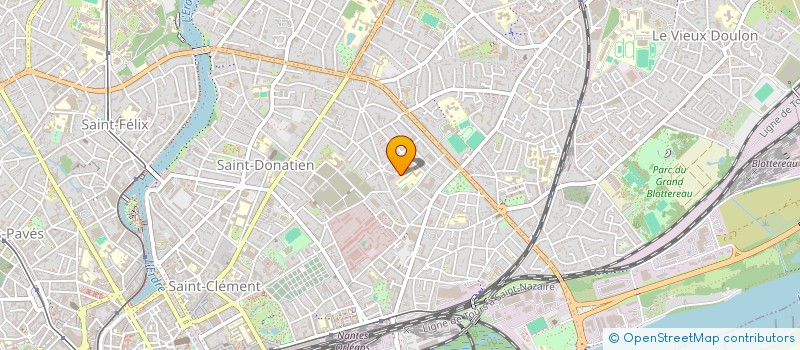 localisation de l'entreprise MONSIEUR WILFRIED SOSSOU-GLOH à NANTES