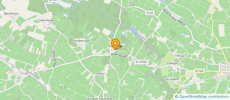 localisation de l'entreprise MONSIEUR WILFRIED TANGUY  MONTAGNE