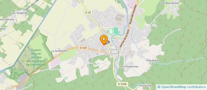 localisation de l'entreprise MONSIEUR WILFRIED TISSOT à SAINT PIERRE D'ENTREMONT