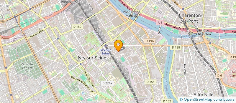 localisation de l'entreprise MONSIEUR WILFRIED TREPY  IVRY-SUR-SEINE