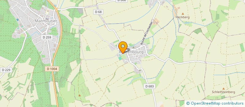 localisation de l'entreprise MONSIEUR WILFRIED UHRING à REUTENBOURG