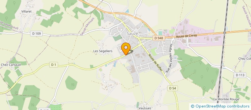 localisation de l'entreprise MONSIEUR WILFRIED VAILLANT  MELLERAN