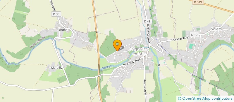 localisation de l'entreprise MONSIEUR WILFRIED VAN DEN BROCKE  SOIGNOLLES-EN-BRIE