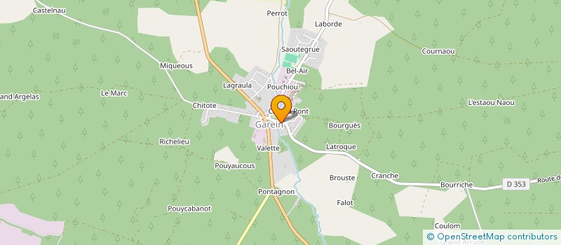 localisation de l'entreprise MONSIEUR WILFRIED VELLARD  GAREIN