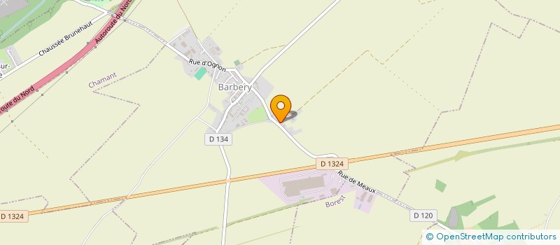 localisation de l'entreprise MONSIEUR WILFRIED VILLAIN  BARBERY