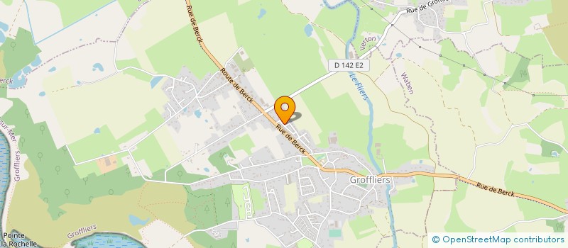 localisation de l'entreprise MONSIEUR WILFRIED WALEZACK  GROFFLIERS