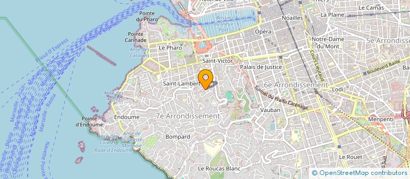 localisation de l'entreprise MONSIEUR WILFRIED YOUSFI à MARSEILLE
