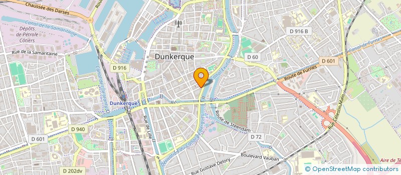 localisation de l'entreprise MONSIEUR WILFRIELD DUPIRE à DUNKERQUE
