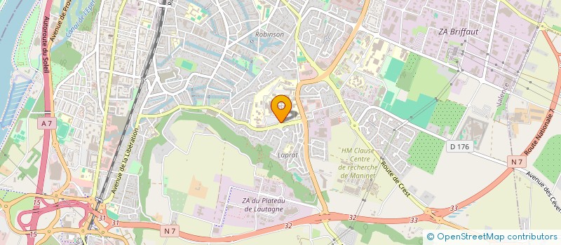 localisation de l'entreprise MONSIEUR WILHELM BRAUN  VALENCE