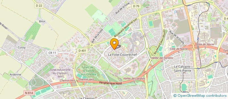 localisation de l'entreprise MONSIEUR WILHELM DUGUE à CAEN