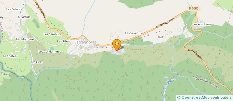 localisation de l'entreprise MONSIEUR WILHELM MARCHIANDI  ESCRAGNOLLES