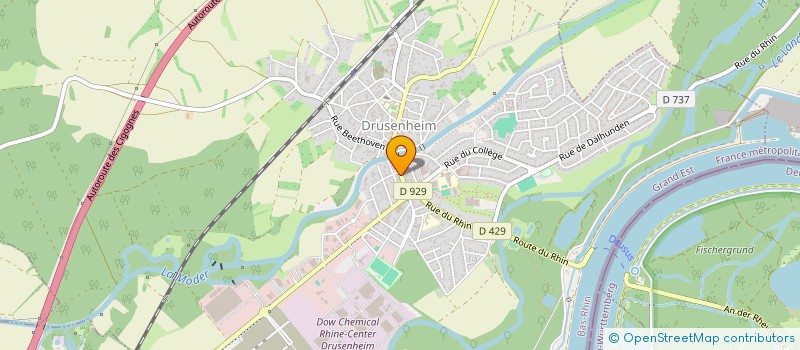 localisation de l'entreprise MONSIEUR WILHELM NATHAN SOHNE  DRUSENHEIM