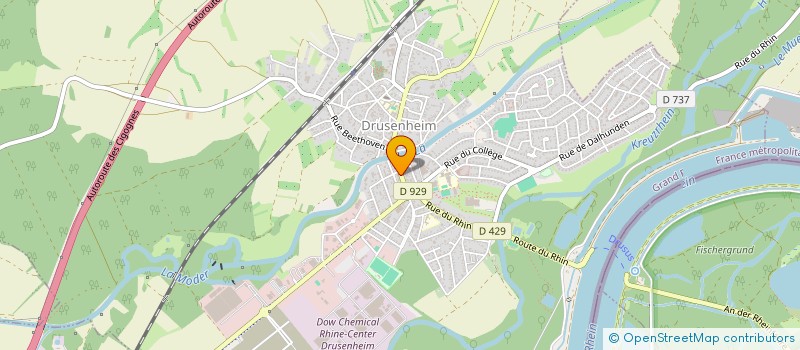 localisation de l'entreprise MONSIEUR WILHELM SOHNE  DRUSENHEIM