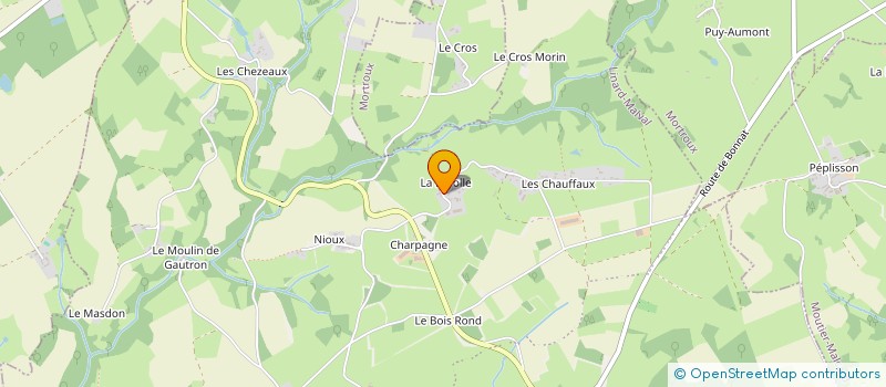 localisation de l'entreprise MONSIEUR WILHELMUS WEERNINK  LINARD-MALVAL