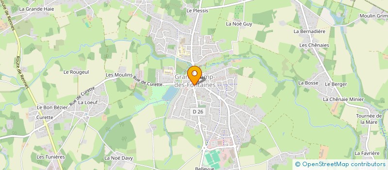 localisation de l'entreprise MONSIEUR WILHEM DESAILLY  GRANDCHAMP-DES-FONTAINES