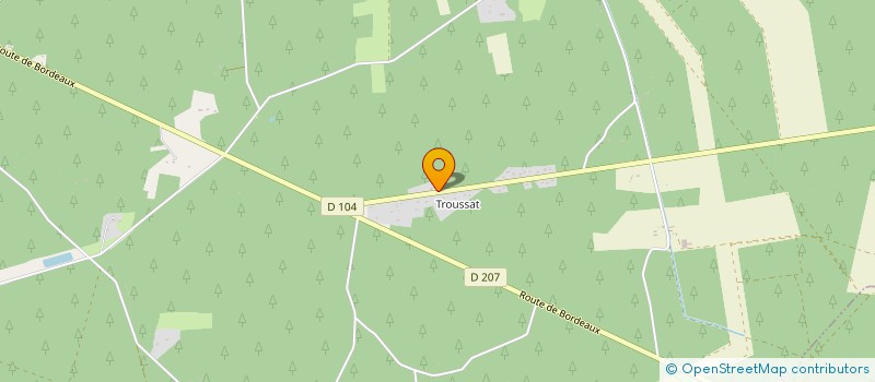 localisation de l'entreprise MONSIEUR WILHEM HUNOLD  CARCANS