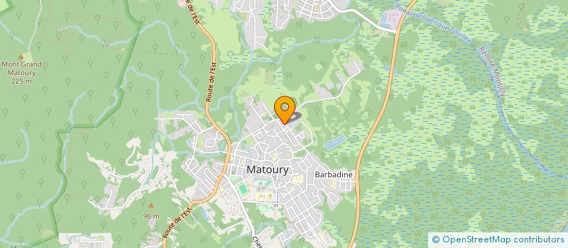 localisation de l'entreprise MONSIEUR WILHEM LALAUS à MATOURY