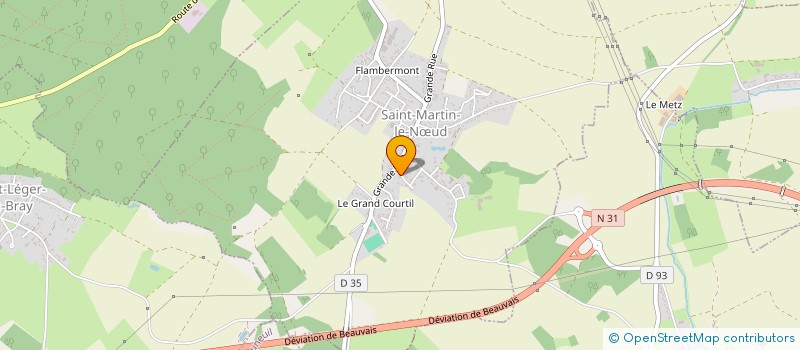 localisation de l'entreprise MONSIEUR WILHEMUS VAN DER WEIDJEN  SAINT-MARTIN-LE-NUD