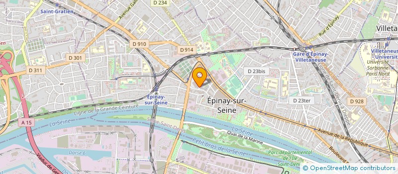 localisation de l'entreprise MONSIEUR WILKENS CINEUS à EPINAY-SUR-SEINE