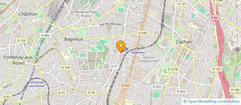 localisation de l'entreprise MONSIEUR WILL CAILLEBOTTE à BAGNEUX