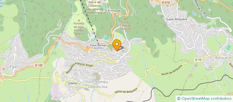 localisation de l'entreprise MONSIEUR WILL JUILLAGUET  FONT-ROMEU-ODEILLO-VIA