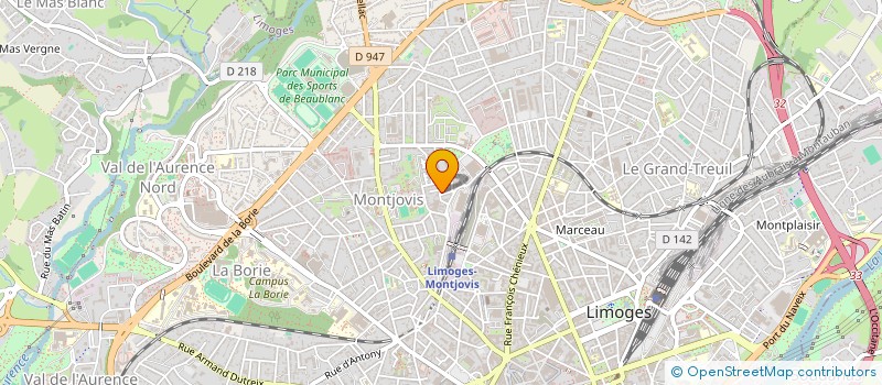 localisation de l'entreprise MONSIEUR WILL SINIVASSIN à LIMOGES