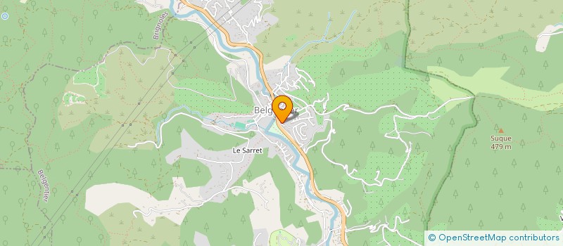 localisation de l'entreprise MONSIEUR WILLAIM PAONE  BELGENTIER