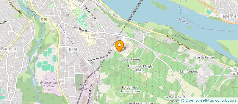 localisation de l'entreprise MONSIEUR WILLAUMES VANDERASPAILLE  SAUMUR