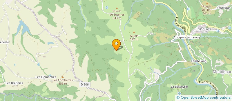 localisation de l'entreprise MONSIEUR WILLEM ALBERTS à CONQUES-EN-ROUERGUE
